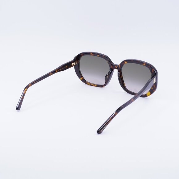 Jimmy Choo KARLY/F/S 0086 HA Sunglasses Havana Square Frame, Brown Lenses - Picture 5 of 10